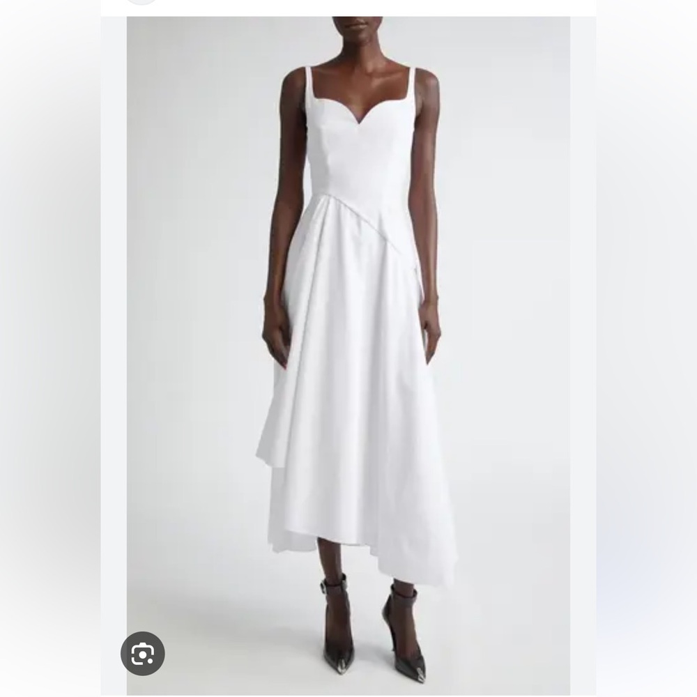 Elegant White Women's Dress